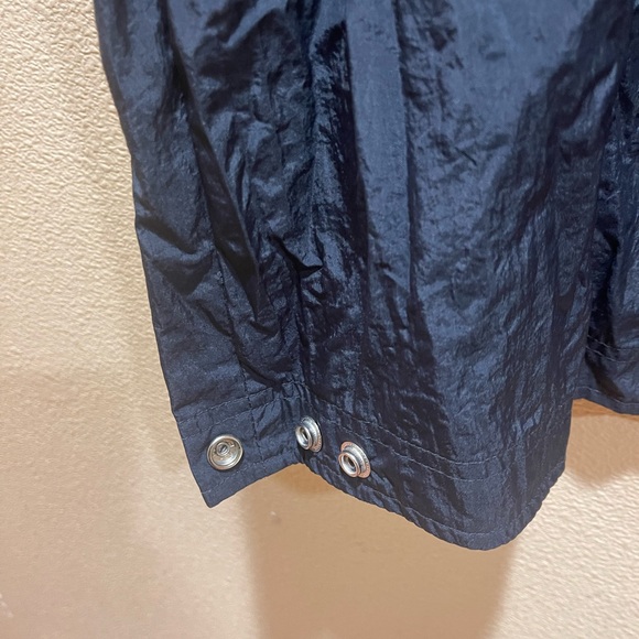 Vtg 90s Nike Center Swoosh Windbreaker Jacket 1/4 Zip Pullover Black Sz XL - Picture 6 of 10